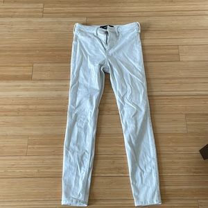 Hollister 3r white jean legging